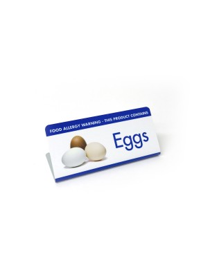 BT007 - Eggs Allergy Buffet Notice