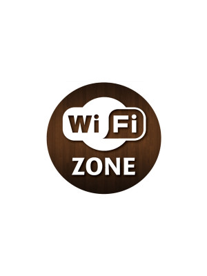 Wifi Zone Window Sticker - CA008