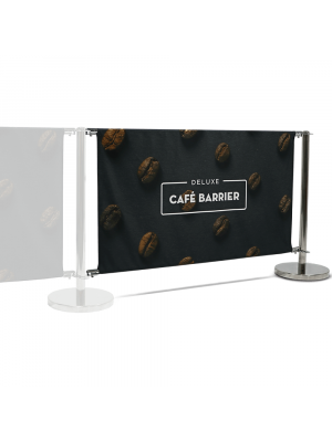  Deluxe Cafe Barrier Extension Kit - 1500mm Double Sided Print