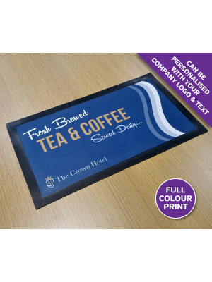 Personalised Tea & Coffee Drip Mat
