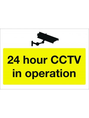 24hr CCTV in Operation Sign