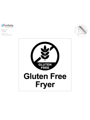 Gluten Free Fryer Notice