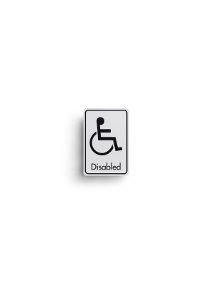 DM004 - Disabled Symbol with Text Door Sign