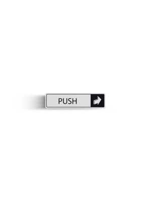 DM015 - Push Horizontal with Symbol Door Sign