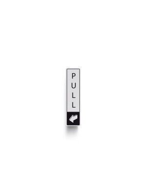 DM017 - Pull Vertical with Symbol Door Sign