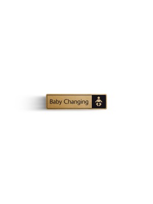 DM031 - Baby Change with Symbol Door Sign