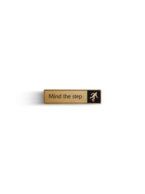 DM039 - Mind The Step with Symbol Door Sign