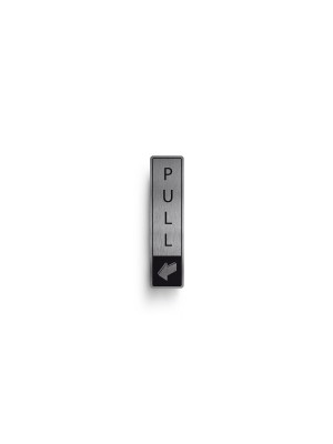 DM057 - Pull Vertical with Symbol Door Sign