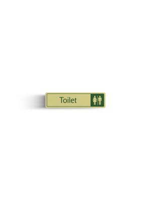DM069 - Toilet with Symbol Door Sign
