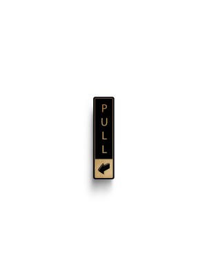DM097 - Pull Vertical with Symbol Door Sign