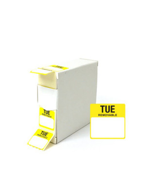 Tuesday 25x25mm Food Labels - DY045