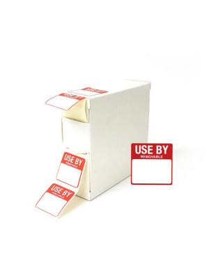 Use By Date Food Storage Labels. (1000 labels per roll) - DY054