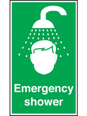 Emergency Shower Notice