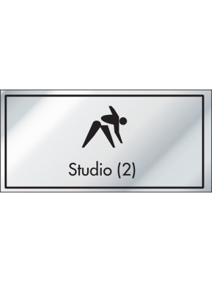 Studio 2 Information Door Sign - ID019