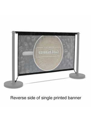 Replacement Graphic for Economy Cafe Barrier - 1500mm Single Sided Print