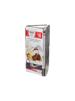 Stand Up 3 sided Menu Holder 1/3 A4 - RS206