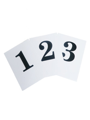Banquet Table Numbers & Letters Sets