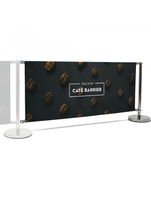 Deluxe Cafe Barrier Extension Kit - 2000mm Single Sided Print