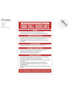Cook Chill Guidelines Notice