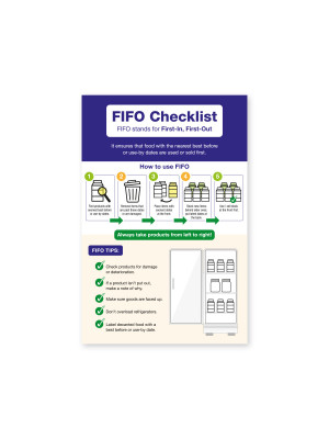 FIFO Checklist. How to use FIFO - Staff Guidance Notice