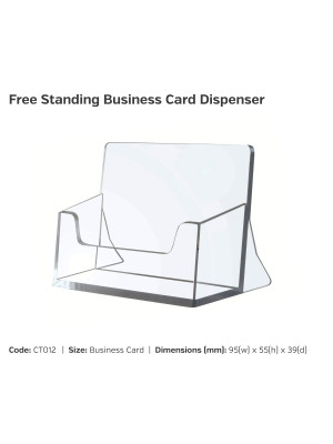 Freestanding Business Card Dispenser
