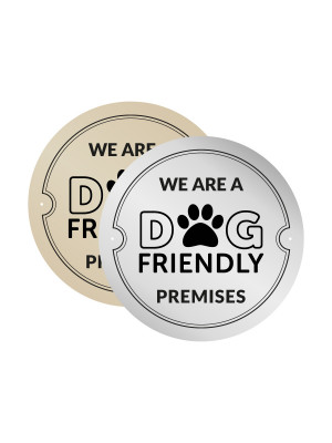 We Are A Dog Friendly Premises (Exterior Wall Plaque)