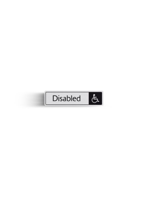 DM008 - Disabled with Symbol Door Sign