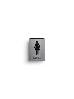 DM042 - Ladies Symbol with Text Door Sign