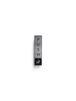 DM054 - Push Vertical with Symbol Door Sign