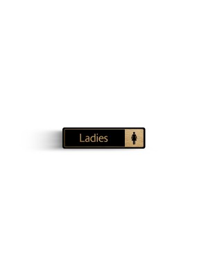 DM087 - Ladies with Symbol Door Sign