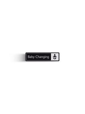 DM111 - Baby Change with Symbol Door Sign
