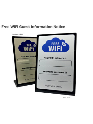 Free Wi-Fi Guest Information Notice