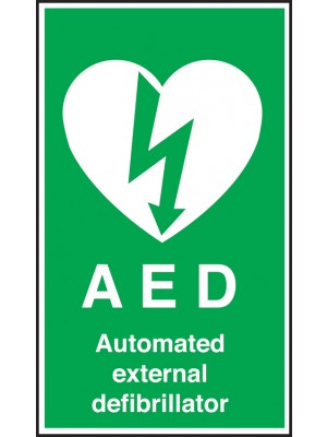 AED Automated External Defibrillator Notice