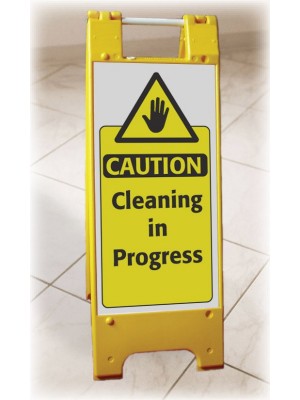 Cleaning in Progress Heavy Duty Floor Stand - FL021