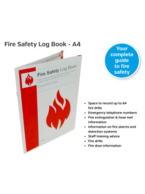 Fire Safety Log Book - A4