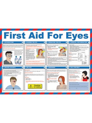 First Aid for Eyes Poster - HSP06