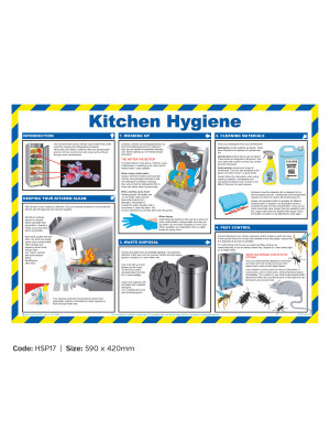 Kitchen Hygiene Poster - HSP17