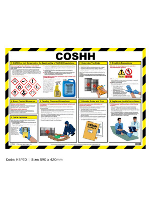 COSHH Poster - HSP20