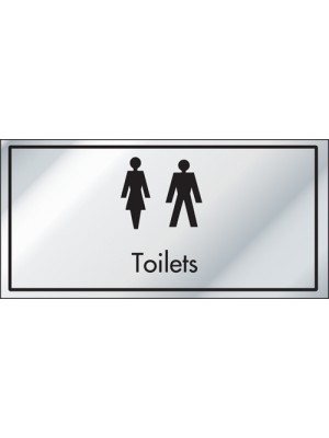 Toilets Information Door Sign - ID005