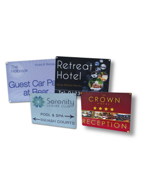 Digitally Printed Wall Mounted Signboards - Multiple Options