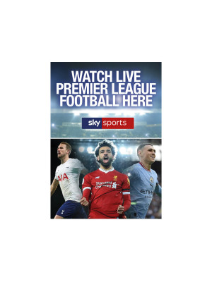 Watch Live Premier League Football Here Poster - A2 Poster