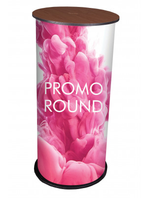 Round Promotional Counter Display