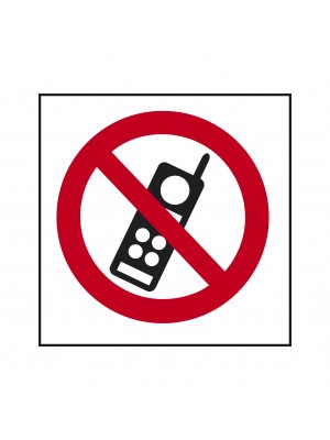 No Mobiles Symbol Sign