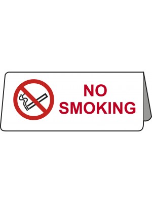 PS443 - No Smoking Tent Table Notice