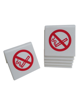 No Smoking Symbol Table Notices - TNWS - Multipack