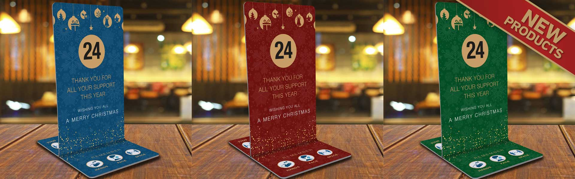 Festive Table Numbers