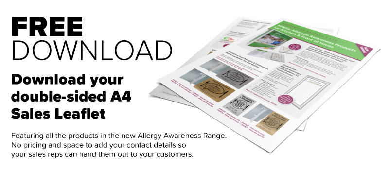 Allergy Range leaflet Download