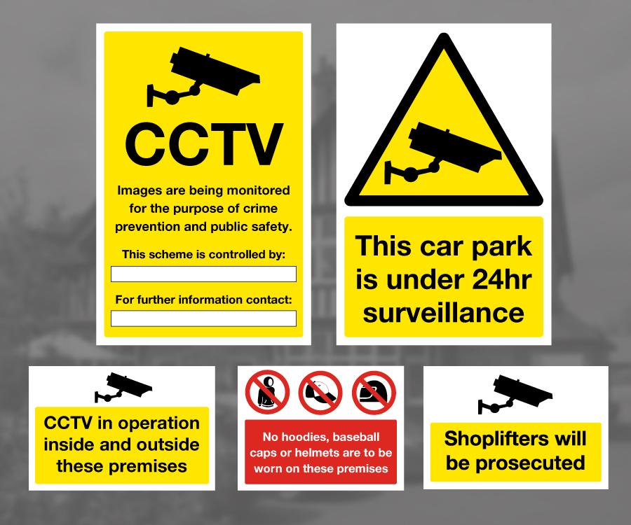 CCTV & Security Signs