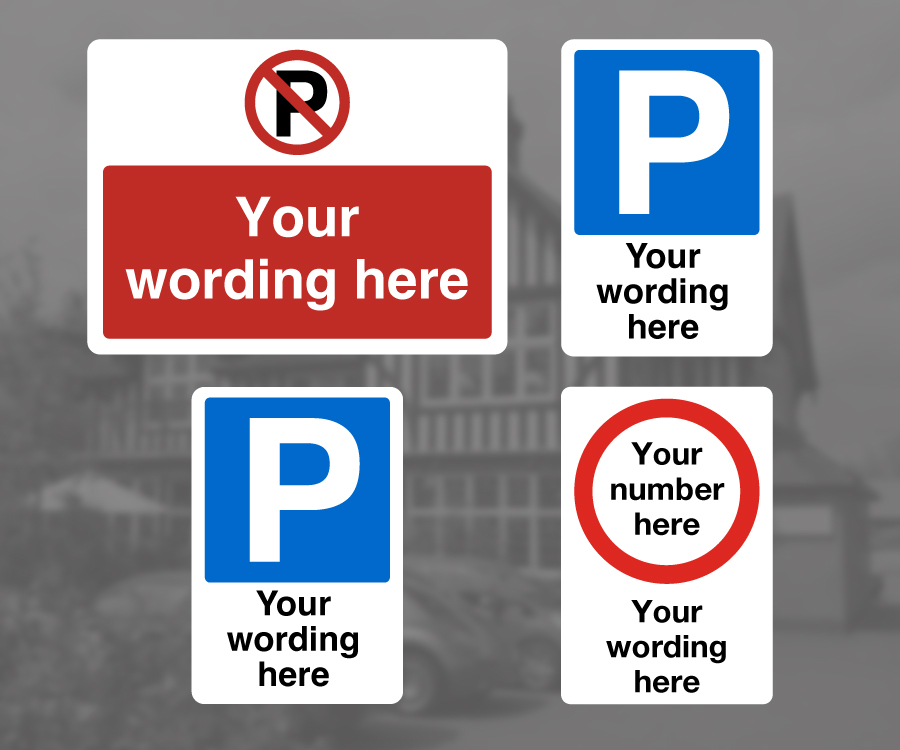 Custom Car Park & Traffic Management Signs