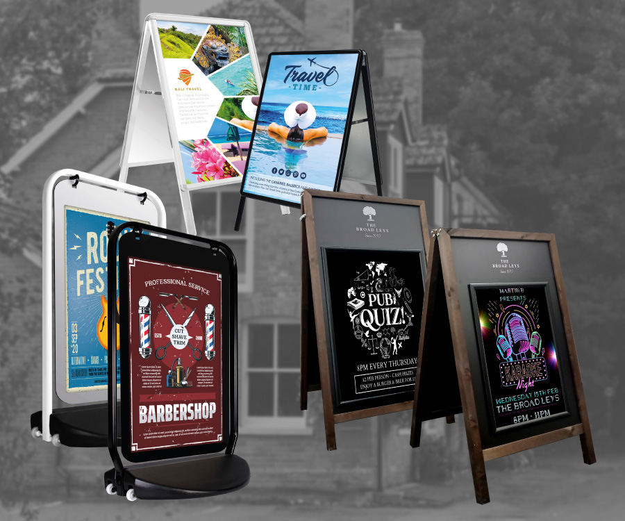 Poster Pavement Displays